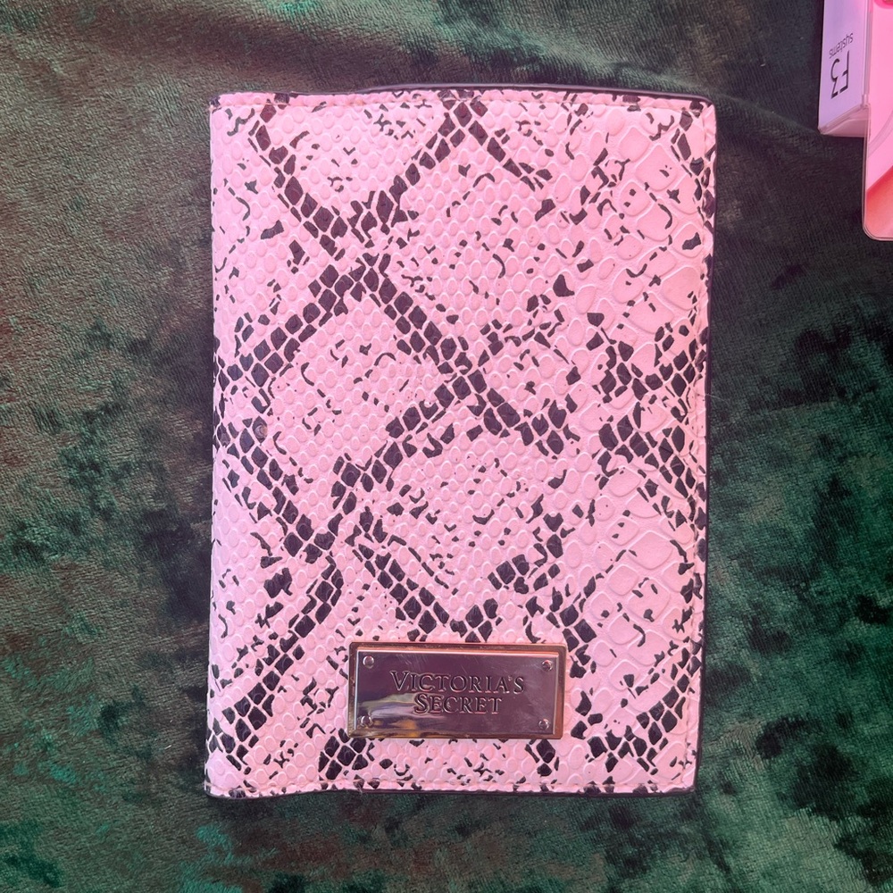 Victoria's Secret Pink Snake Pattern Clutch